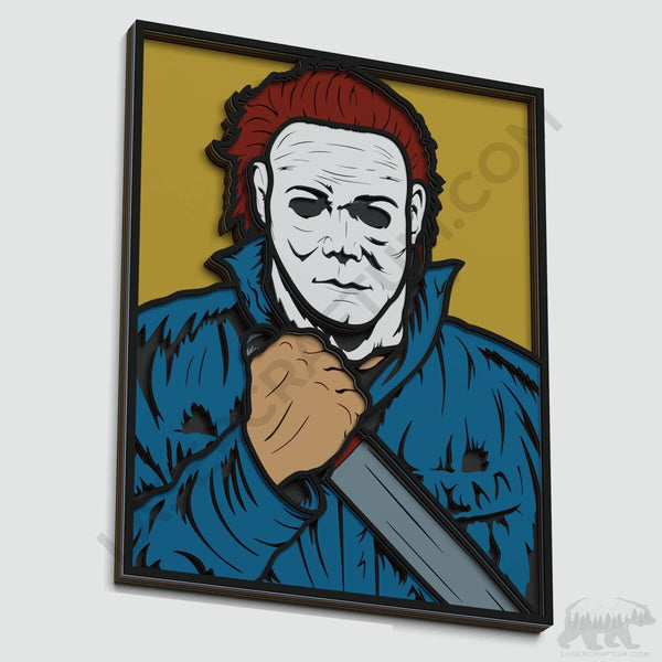 Michael Myers Layered Design for cutting