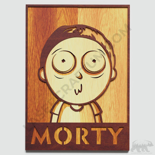 Morty Layered Design for cutting