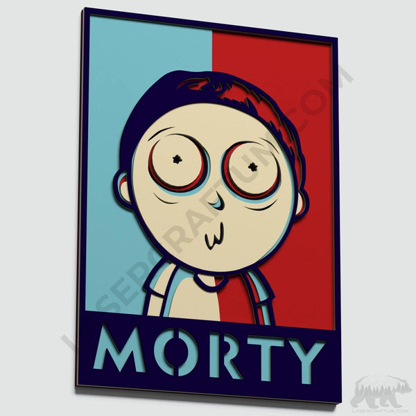 Morty Layered Design for cutting
