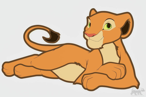 Nala (The Lion King) Layered Design for cutting