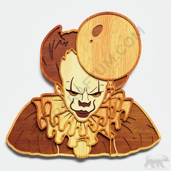 Pennywise Layered Design for cutting