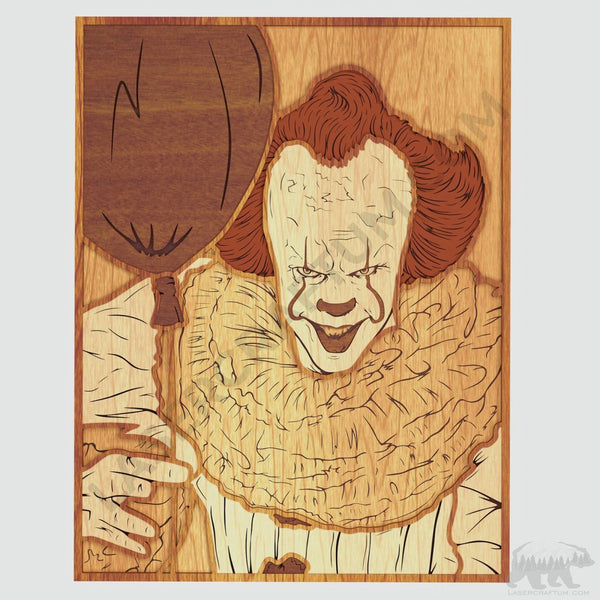 Pennywise v2 Layered Design for cutting