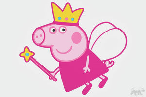 Peppa Pig Layered Design for cutting