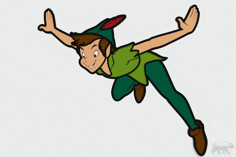 Peter Pan Layered Design for cutting