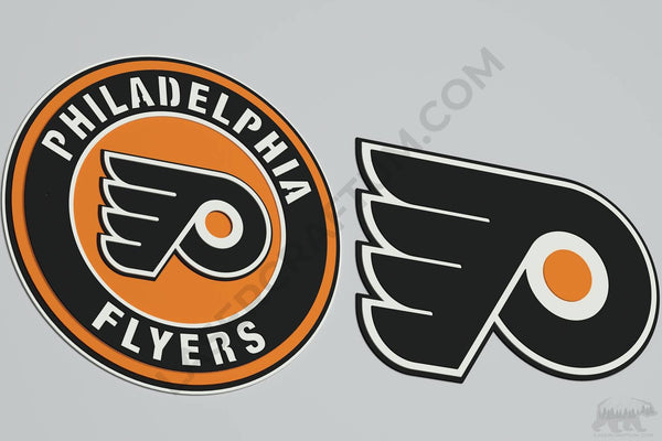 Philadelphia Flyers Layered Design for cutting