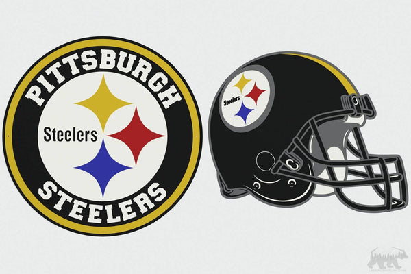 Pittsburgh Steelers Layered Design for cutting