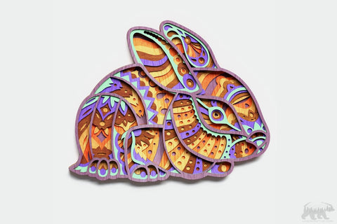 Rabbit Layered Design for cutting