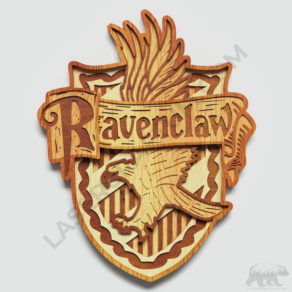 Ravenclaw Crest Layered Design for cutting