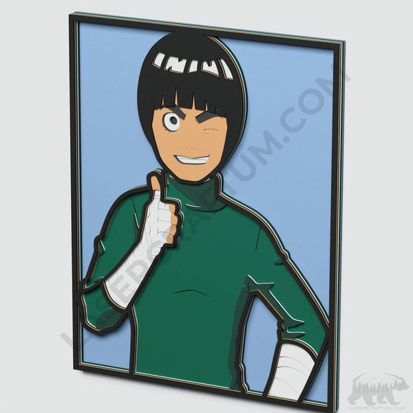 Rock Lee Layered Design for cutting