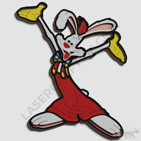 Roger Rabbit Layered Design for cutting