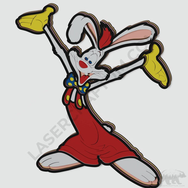 Roger Rabbit Layered Design for cutting