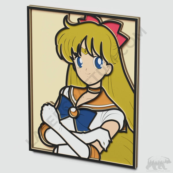 Sailor Venus Layered Design for cutting