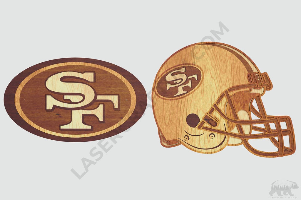 San Francisco 49ers Layered Design for cutting San Francisco 49ers Layered Design for cutting