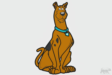 Scooby-Doo Layered Design for cutting