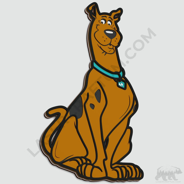 Scooby-Doo Layered Design for cutting