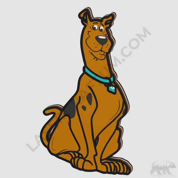 Scooby-Doo Layered Design for cutting