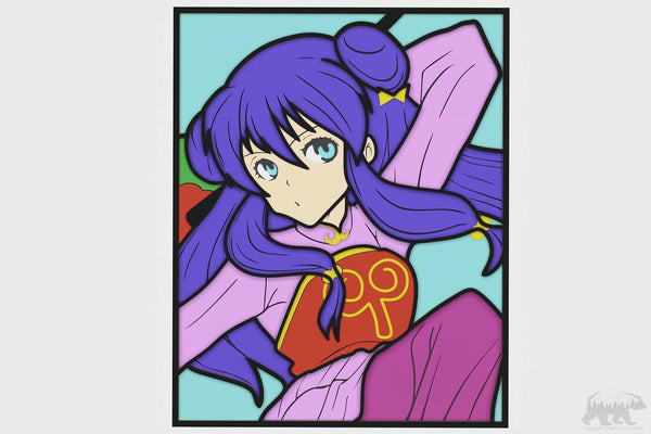 Shampoo Ranma Layered Design for cutting
