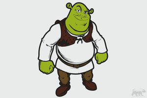 Shrek Layered Design for cutting