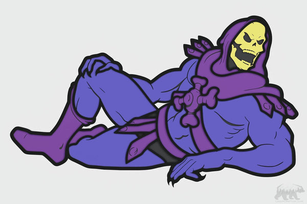 Skeletor v2 Layered Design for cutting