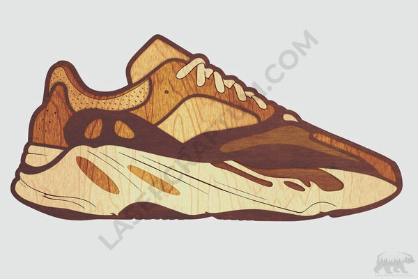 Sneakers v2 Layered Design for cutting