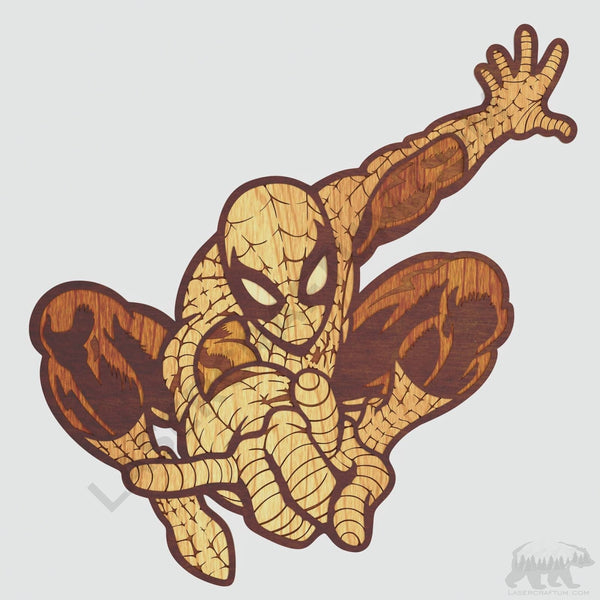 Spider-Man v3 Layered Design for cutting