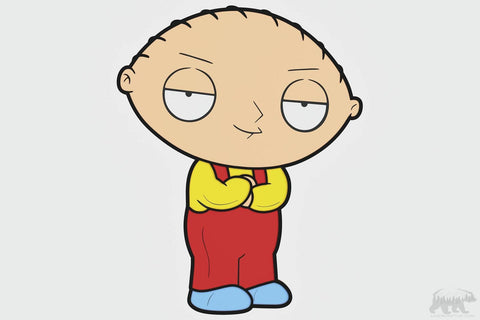 Stewie Griffin Layered Design for cutting