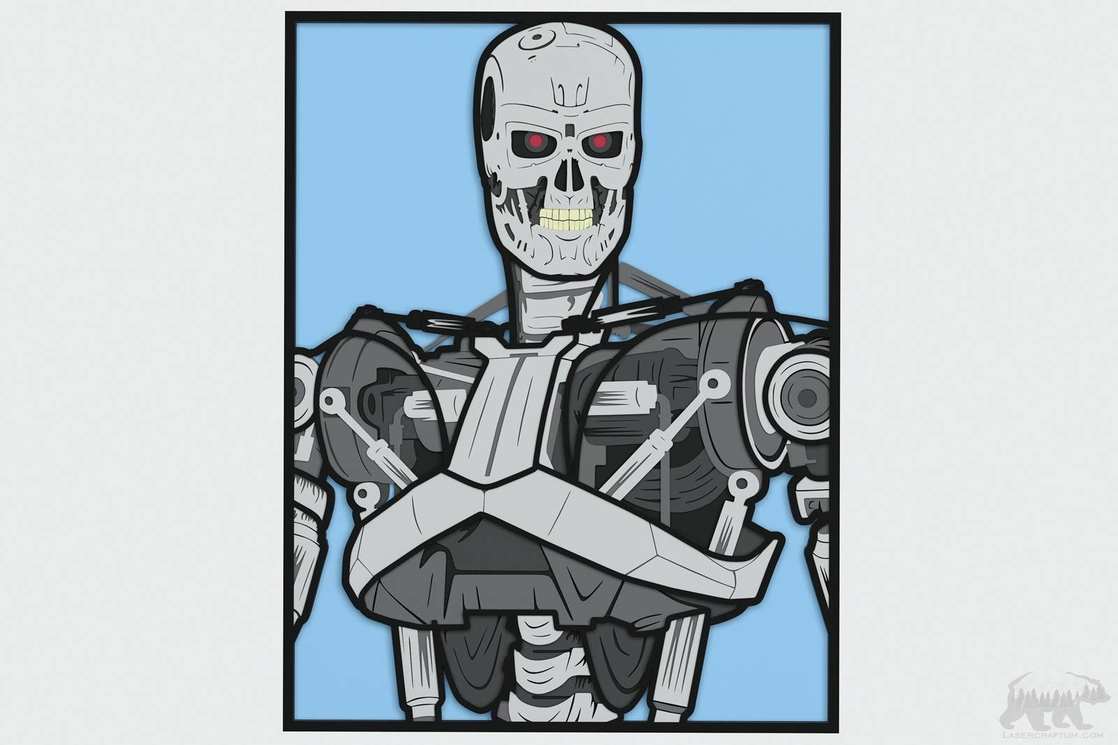 Terminator Robot Drawings