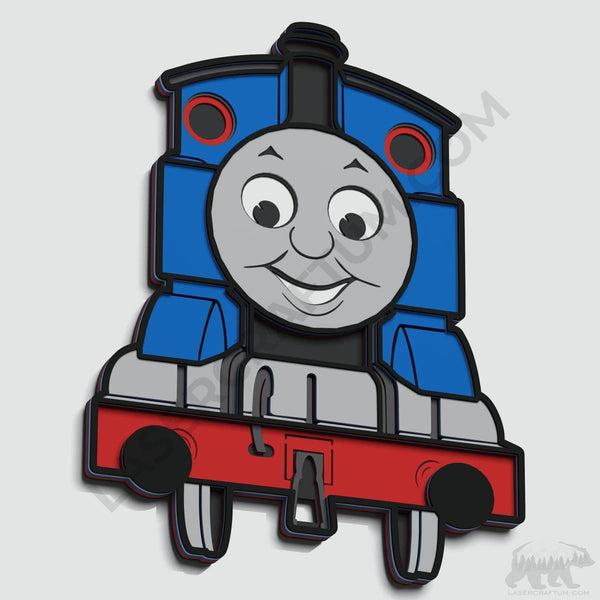Thomas the Train Layered Design for cutting