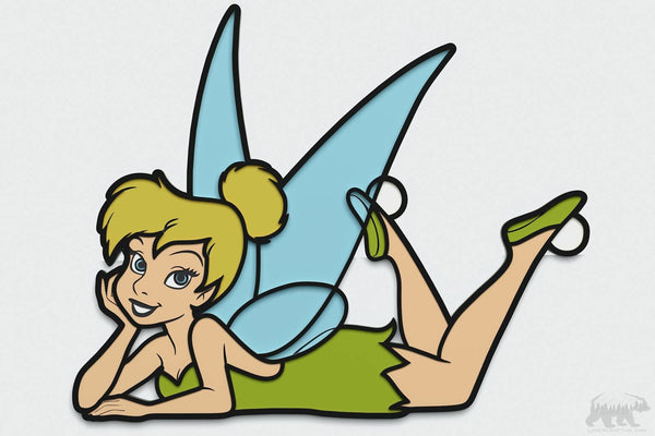 Tinkerbell Layered Design for cutting