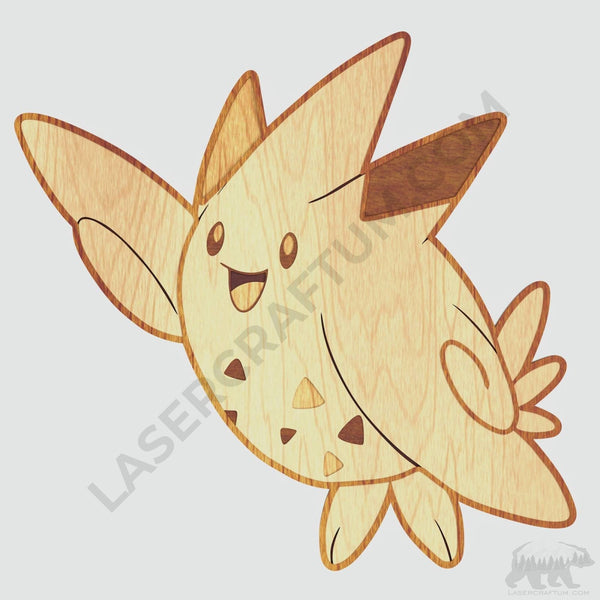Togekiss Pokemon Layered Design for cutting