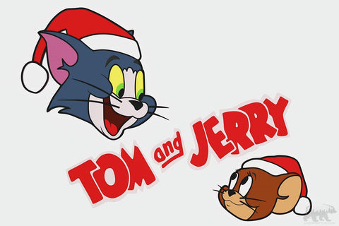 Tom and Jerry Layered Design for cutting