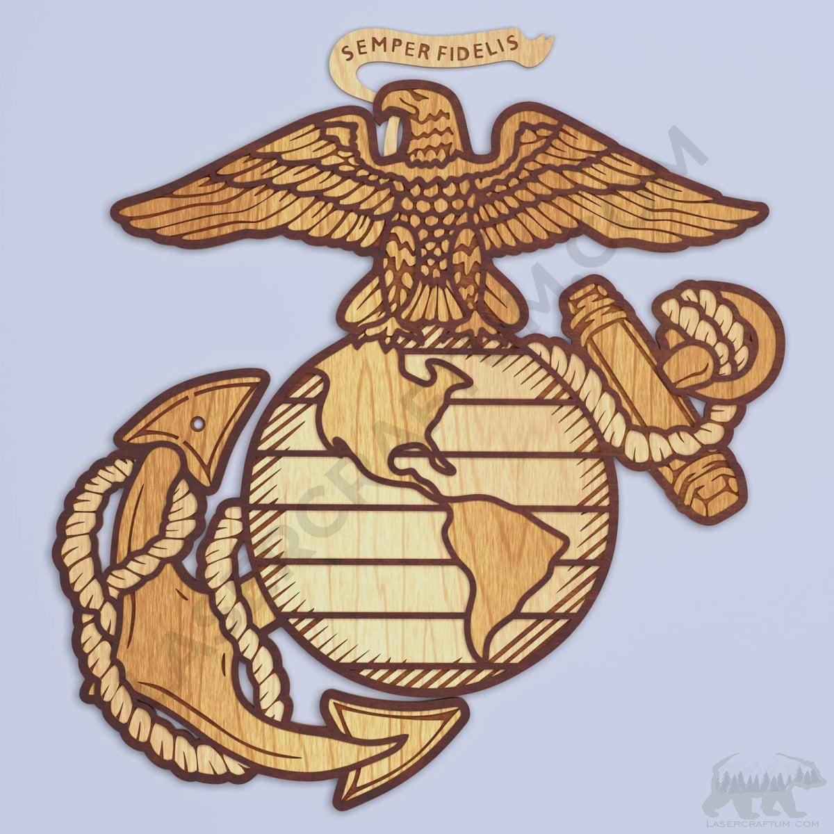 Marine Corps Logo Dxf