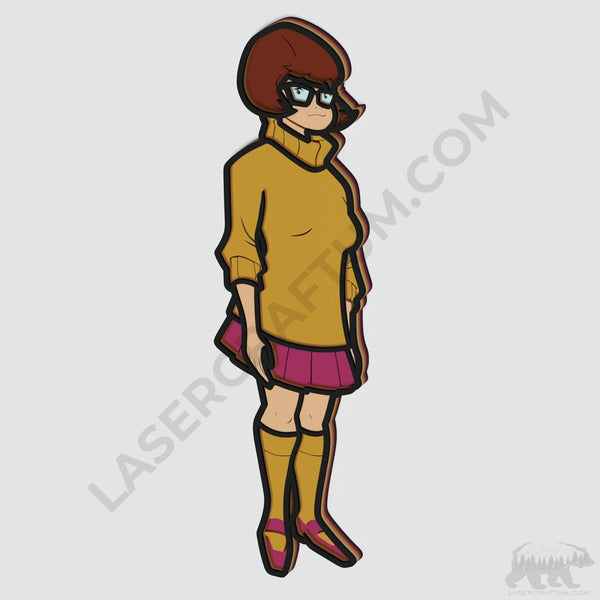 Velma Dinkley Layered Design for cutting