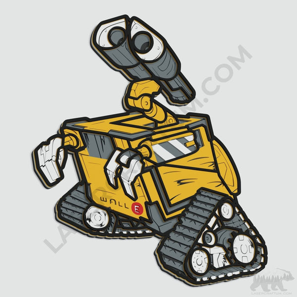 WALL-E Layered Design for cutting